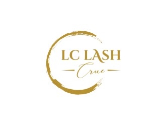 LC Lash Crue  logo design by sodimejo