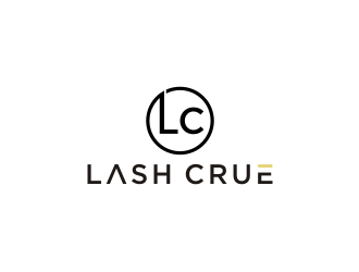 LC Lash Crue  logo design by johana