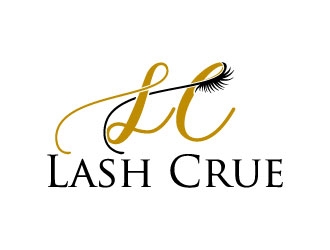 LC Lash Crue  logo design by desynergy