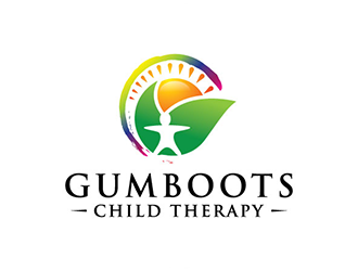Gumboots Child Therapy logo design by gogo