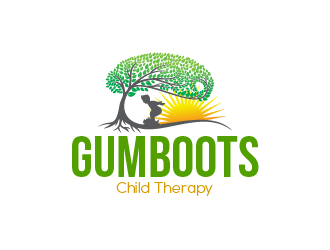 Gumboots Child Therapy logo design by Dianasari