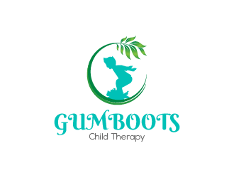 Gumboots Child Therapy logo design by Dianasari