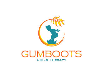 Gumboots Child Therapy logo design by Dianasari
