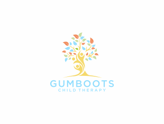 Gumboots Child Therapy logo design by domerouz