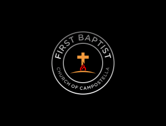 First Baptist Church of Campostella logo design by diki