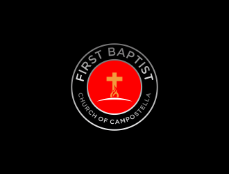 First Baptist Church of Campostella logo design by diki