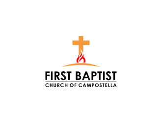 First Baptist Church of Campostella logo design by diki