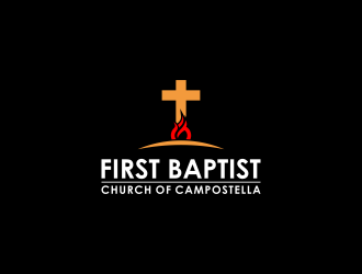 First Baptist Church of Campostella logo design by diki