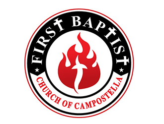 First Baptist Church of Campostella logo design by gogo