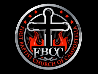 First Baptist Church of Campostella logo design by Suvendu