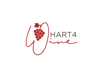 Hart4Wine logo design by bricton