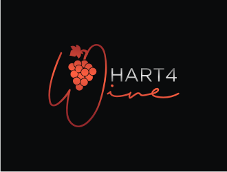 Hart4Wine logo design by bricton