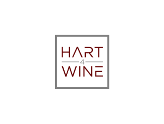 Hart4Wine logo design by Wisanggeni