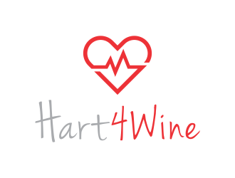 Hart4Wine logo design by andayani*