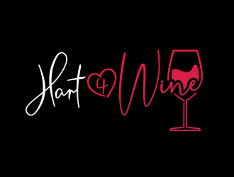 Hart4Wine logo design by suraj_greenweb