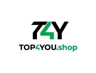 TOP4YOU.shop logo design by fritsB