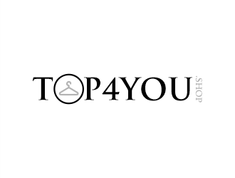 TOP4YOU.shop logo design by Gwerth