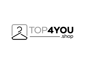TOP4YOU.shop logo design by Gwerth