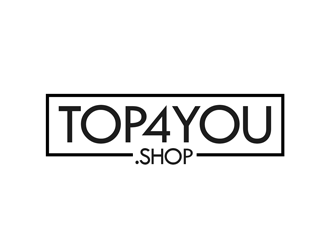 TOP4YOU.shop logo design by kunejo