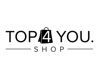 TOP4YOU.shop logo design by gilkkj