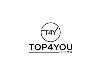 TOP4YOU.shop logo design by sheilavalencia