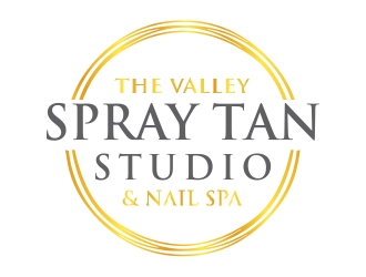 The Valley Spray Tan Studio and Nail Spa logo design by cikiyunn