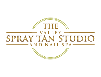 The Valley Spray Tan Studio and Nail Spa logo design by done