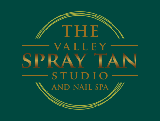 The Valley Spray Tan Studio and Nail Spa logo design by done