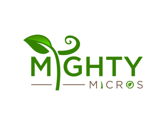 Mighty Micros logo design by haidar