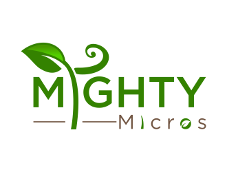 Mighty Micros logo design by haidar