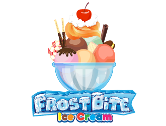 Frostbite Ice Cream logo design by akupamungkas