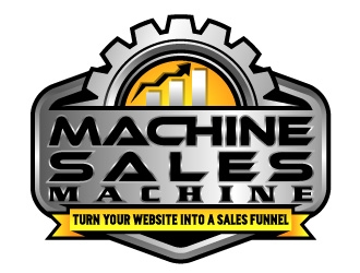 Website Sales Machine logo design by Suvendu