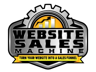 Website Sales Machine logo design by Suvendu