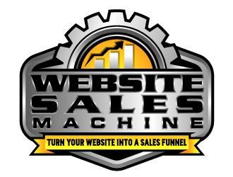Website Sales Machine logo design by Suvendu