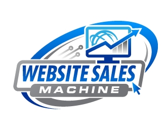 Website Sales Machine logo design by jaize