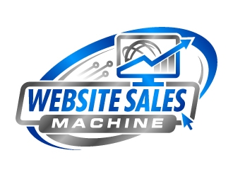 Website Sales Machine logo design by jaize