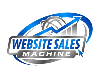 Website Sales Machine logo design by jaize