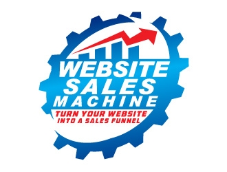 Website Sales Machine logo design by Suvendu