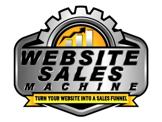 Website Sales Machine logo design by Suvendu