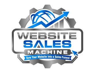 Website Sales Machine logo design by jaize