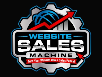 Website Sales Machine logo design by jaize