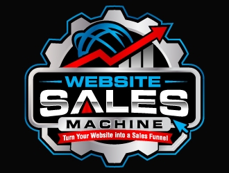Website Sales Machine logo design by jaize