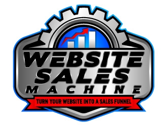 Website Sales Machine logo design by Suvendu