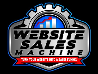 Website Sales Machine logo design by Suvendu