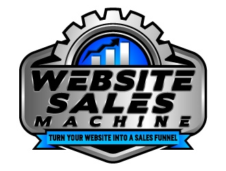 Website Sales Machine logo design by Suvendu