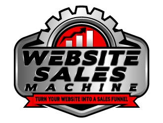 Website Sales Machine logo design by Suvendu