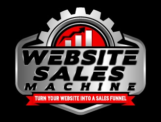 Website Sales Machine logo design by Suvendu