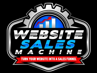 Website Sales Machine logo design by Suvendu