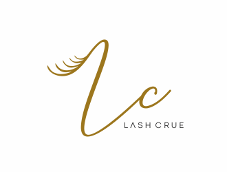 LC Lash Crue  logo design by Louseven