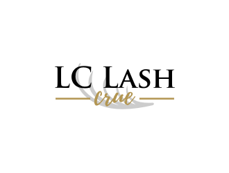 LC Lash Crue  logo design by sodimejo